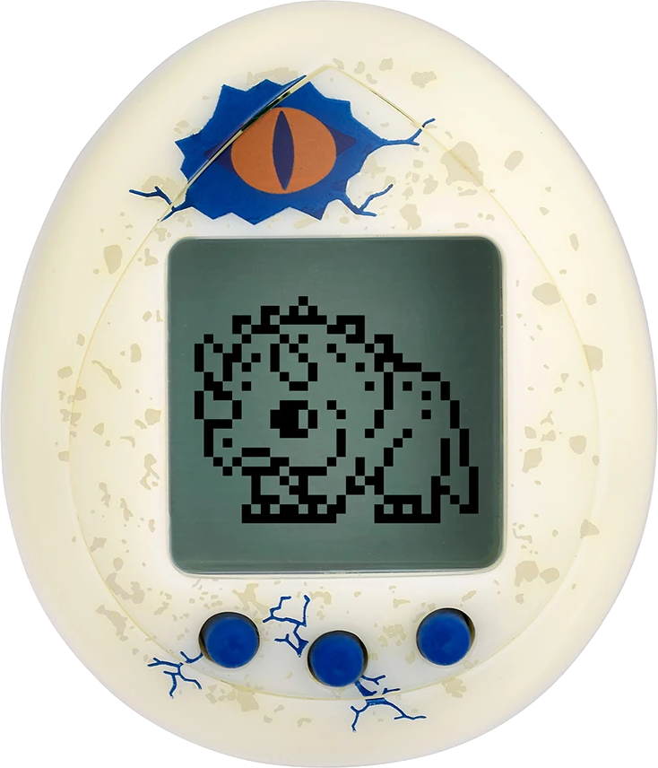 Tamagotchi Nano Jurassic World in Dinosaur Egg color